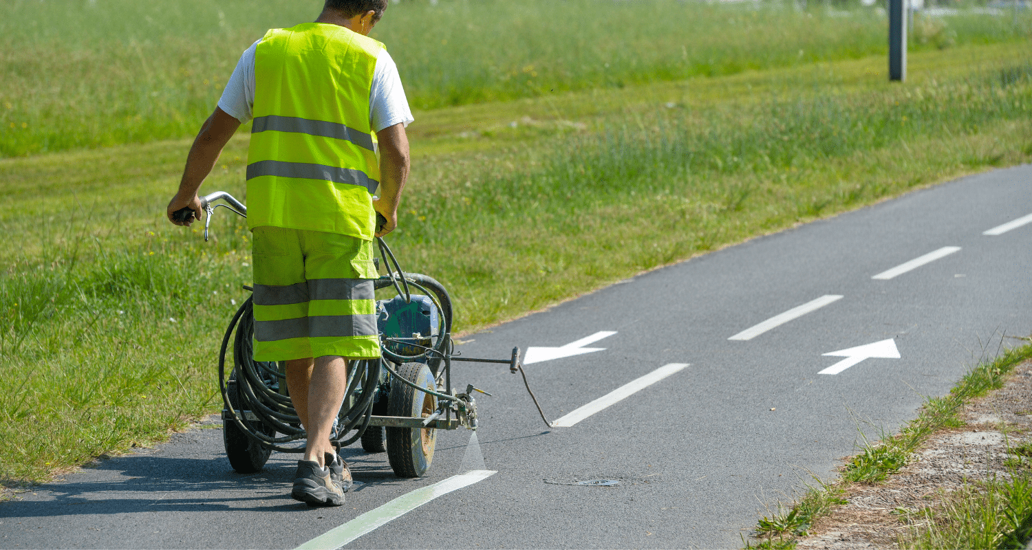 Piste cyclable luminescente Pessac Montesquieu