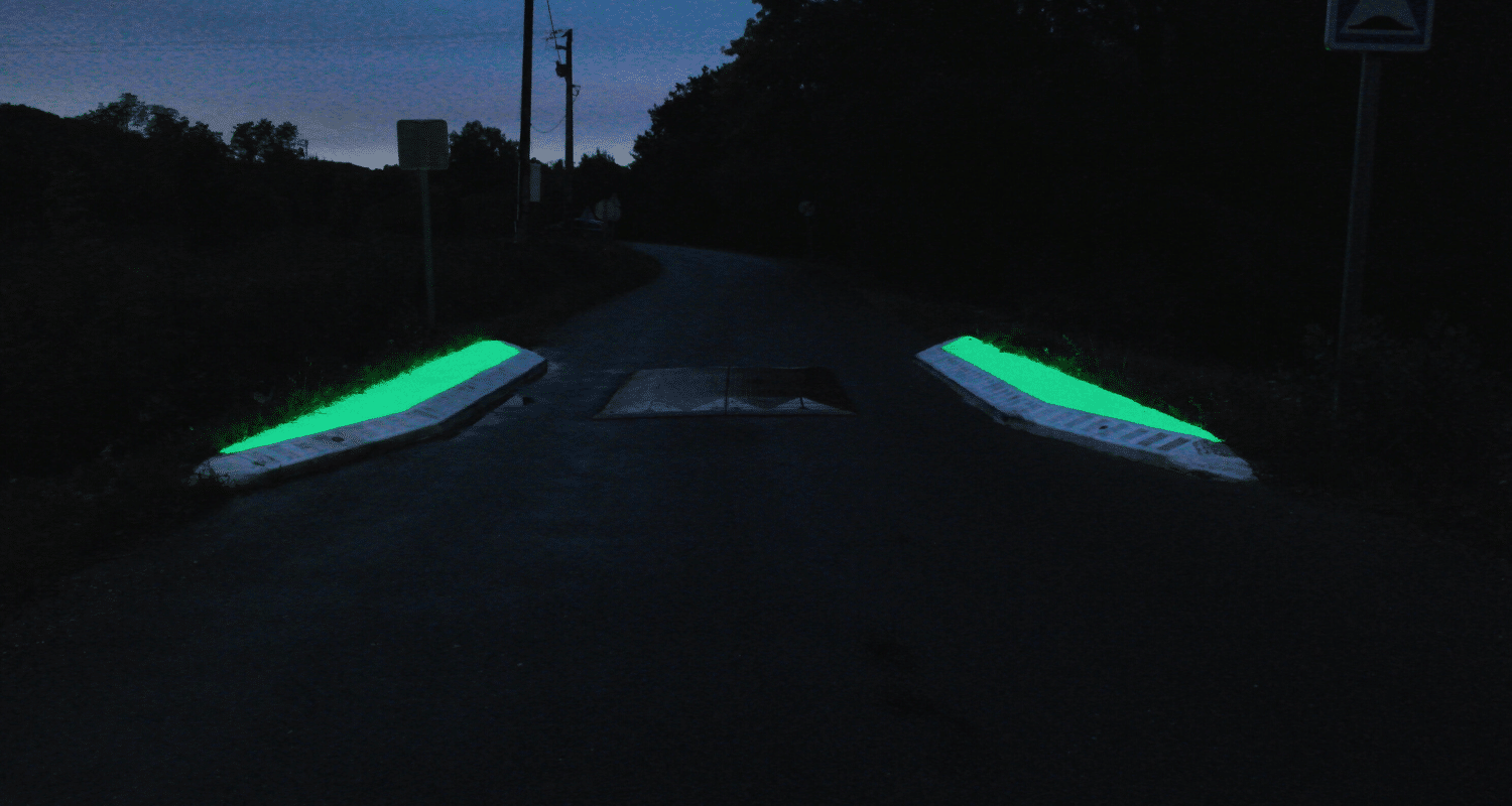 Rétrecisseur luminescent pour plus de sécurité