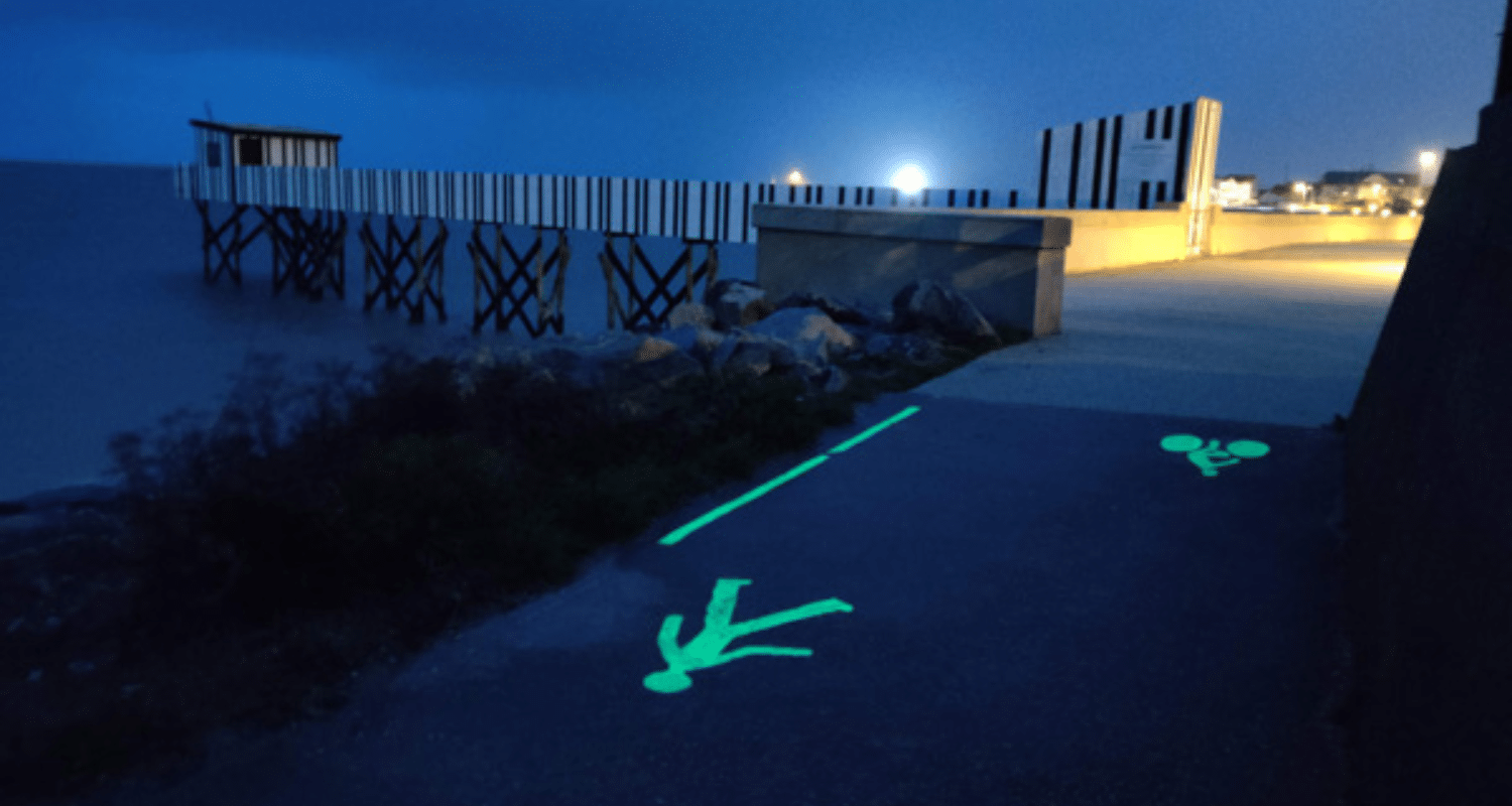 Piste luminescente Chatelaillon Plage