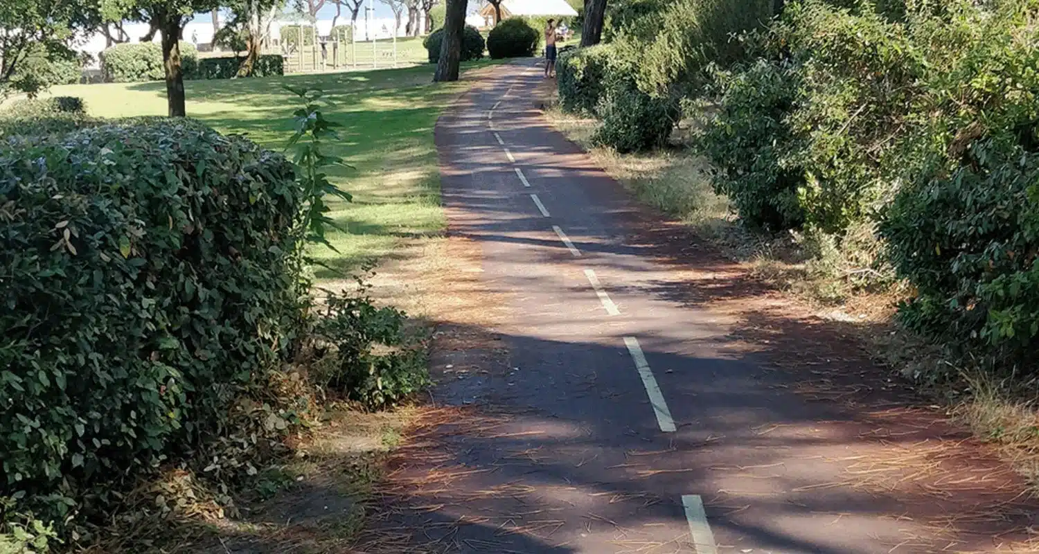 Piste cyclable Luminokrom Arcachon