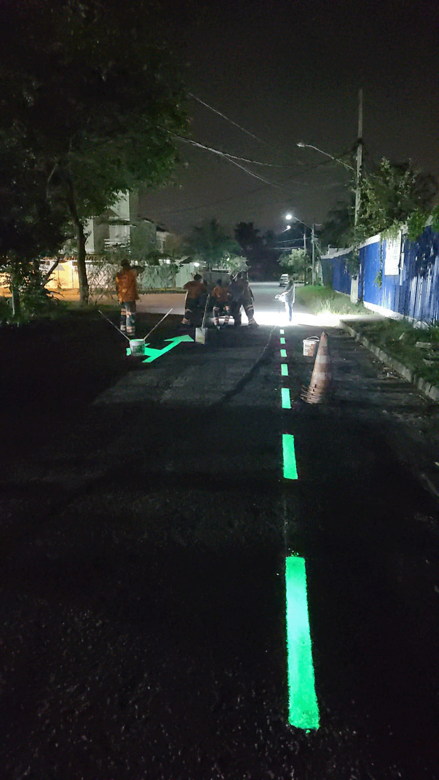 Niterói, LuminoKrom® photoluminescent marking in Brazil