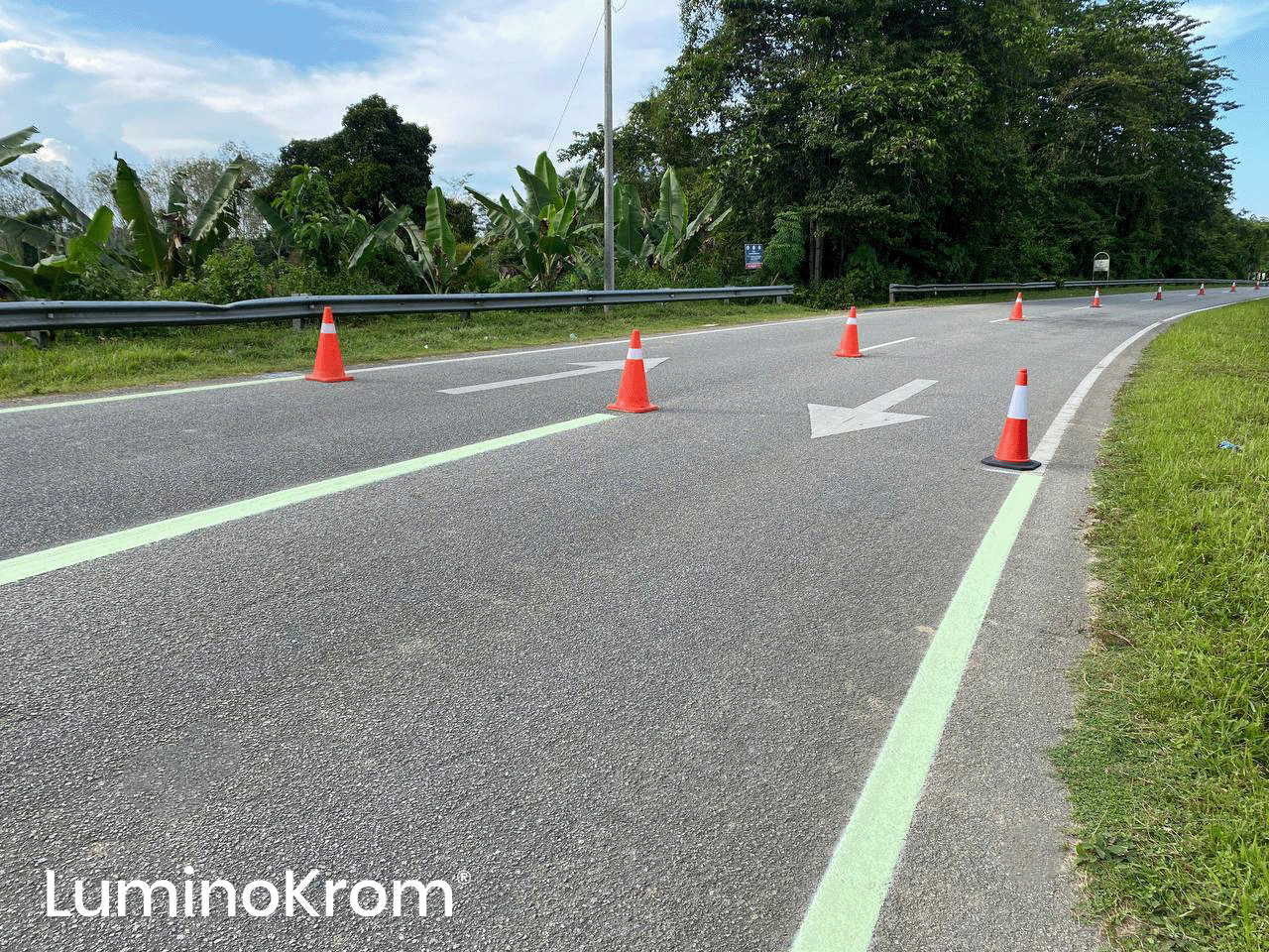 Galau in Malaysia, LuminoKrom® photoluminescent marking