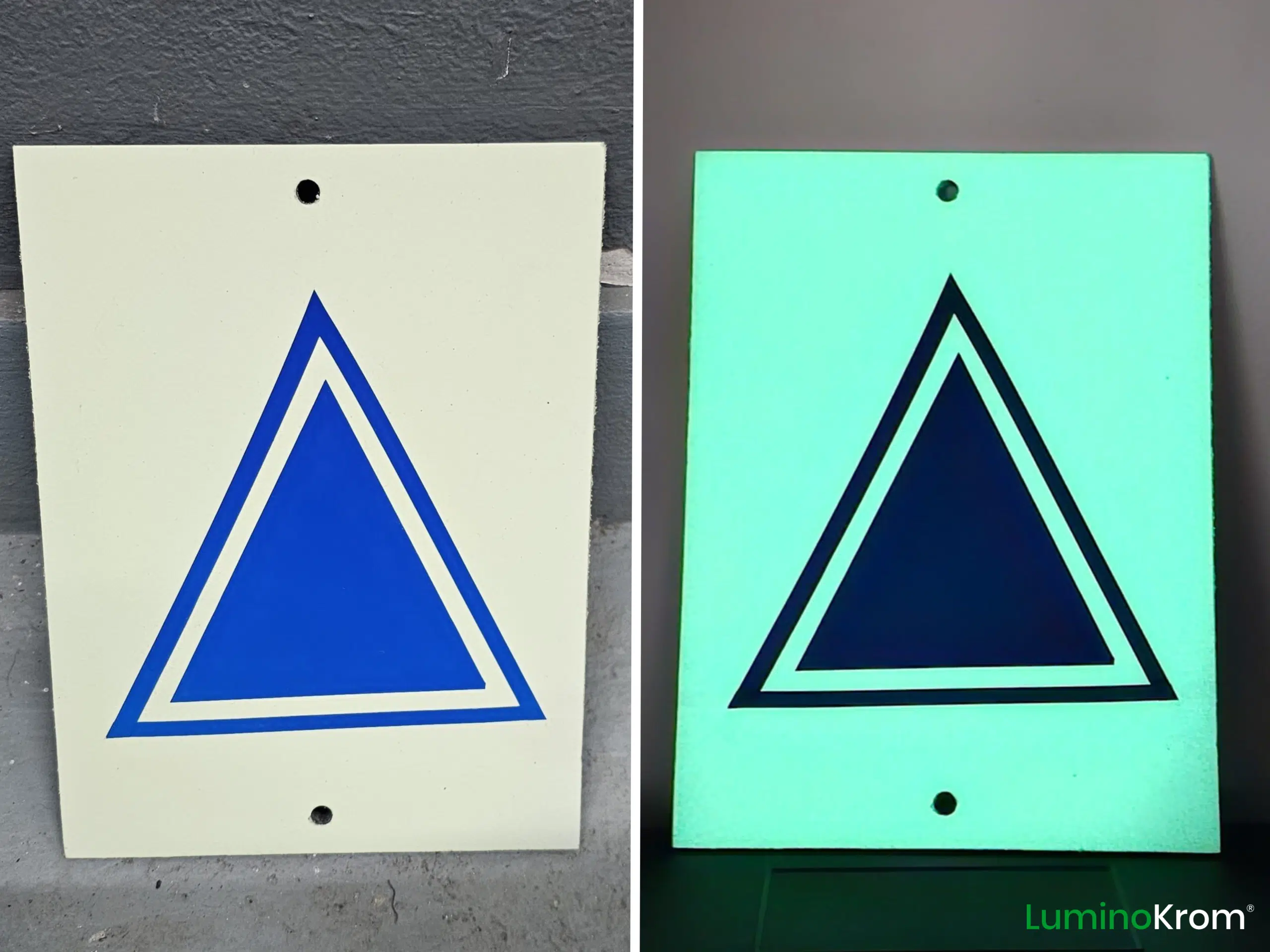 Signalétiques lumineuses en montagne