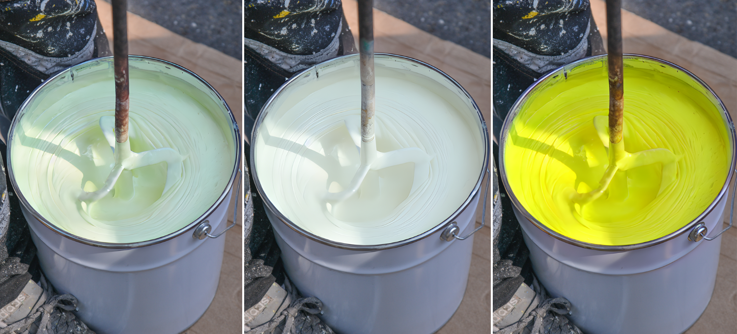 Couleurs disponible pour peinture phosphorescente